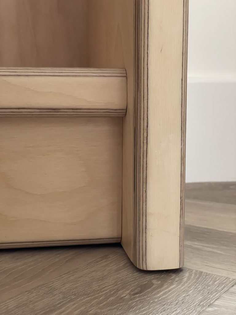 "Great Egret" bookcases by Chapelhill Fine Furniture