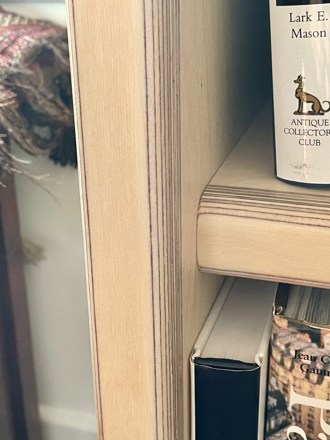 "Great Egret" bookcases by Chapelhill Fine Furniture