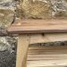 "Sparrow" bench and shoe-rack made by Chapelhill Fine Furniture